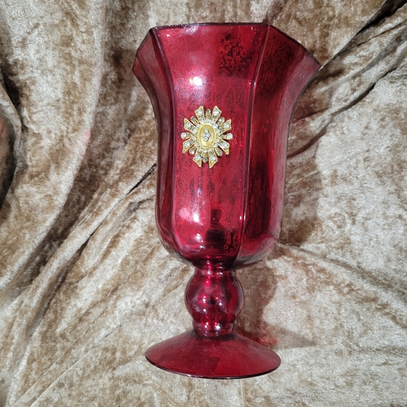 Red vase - Picture 3 of 6